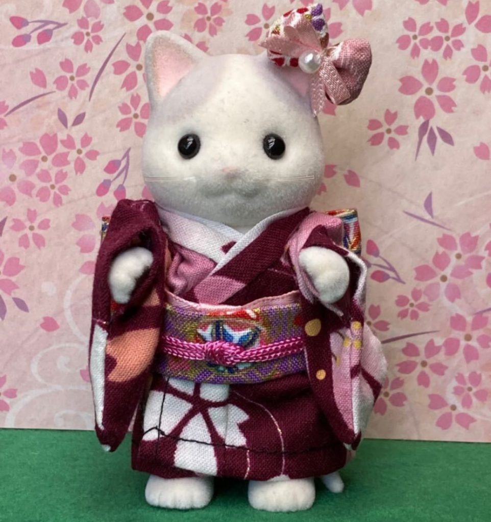 HANDMADE PINK PURPLE KIMONO FOR MOTHER Does not apply