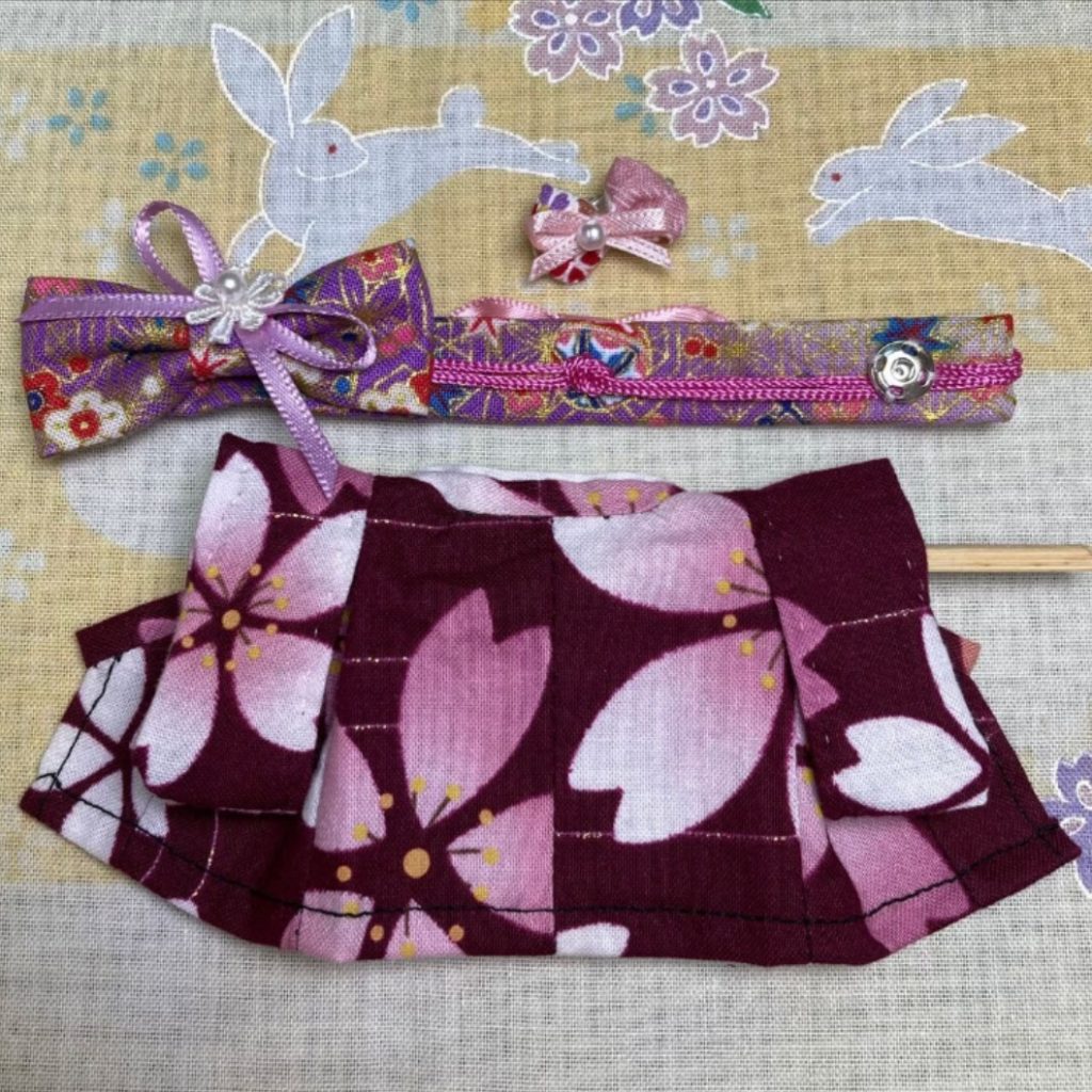 HANDMADE PINK PURPLE KIMONO FOR MOTHER Does not apply