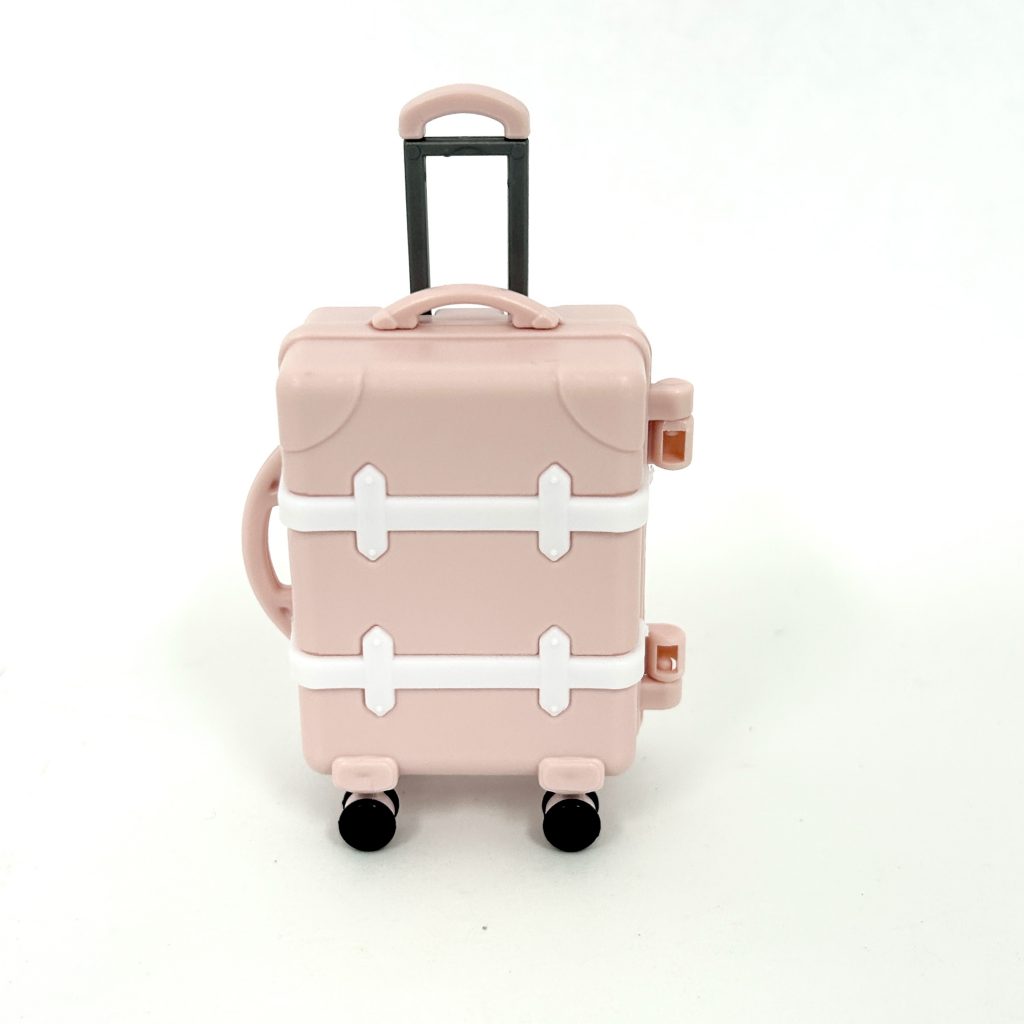 Estuche de transporte en miniatura Seria rosa