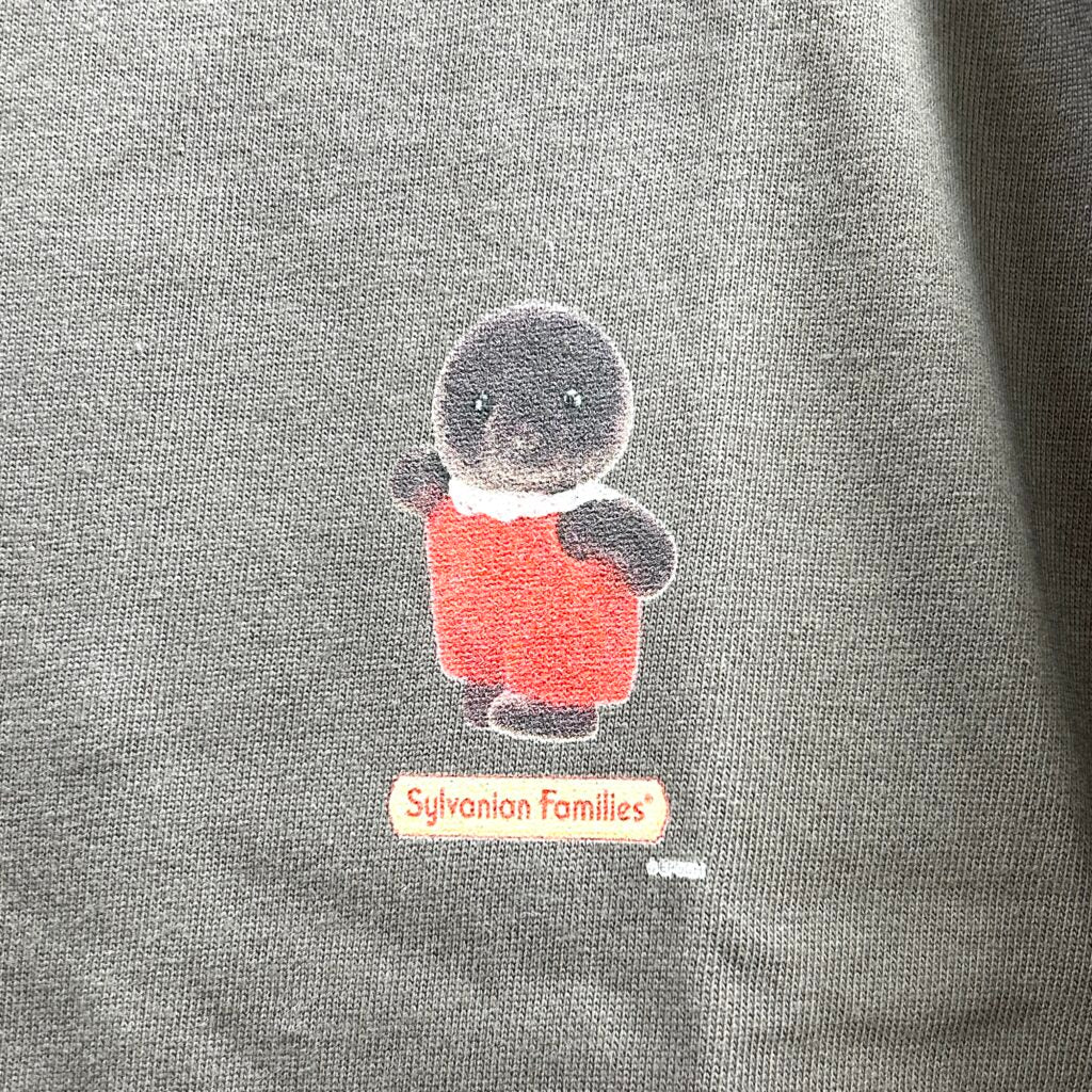 Baby Mole Moo T-Shirt Charcoal XS Amazon Original 2026 Sylvanian Families Calico Critters