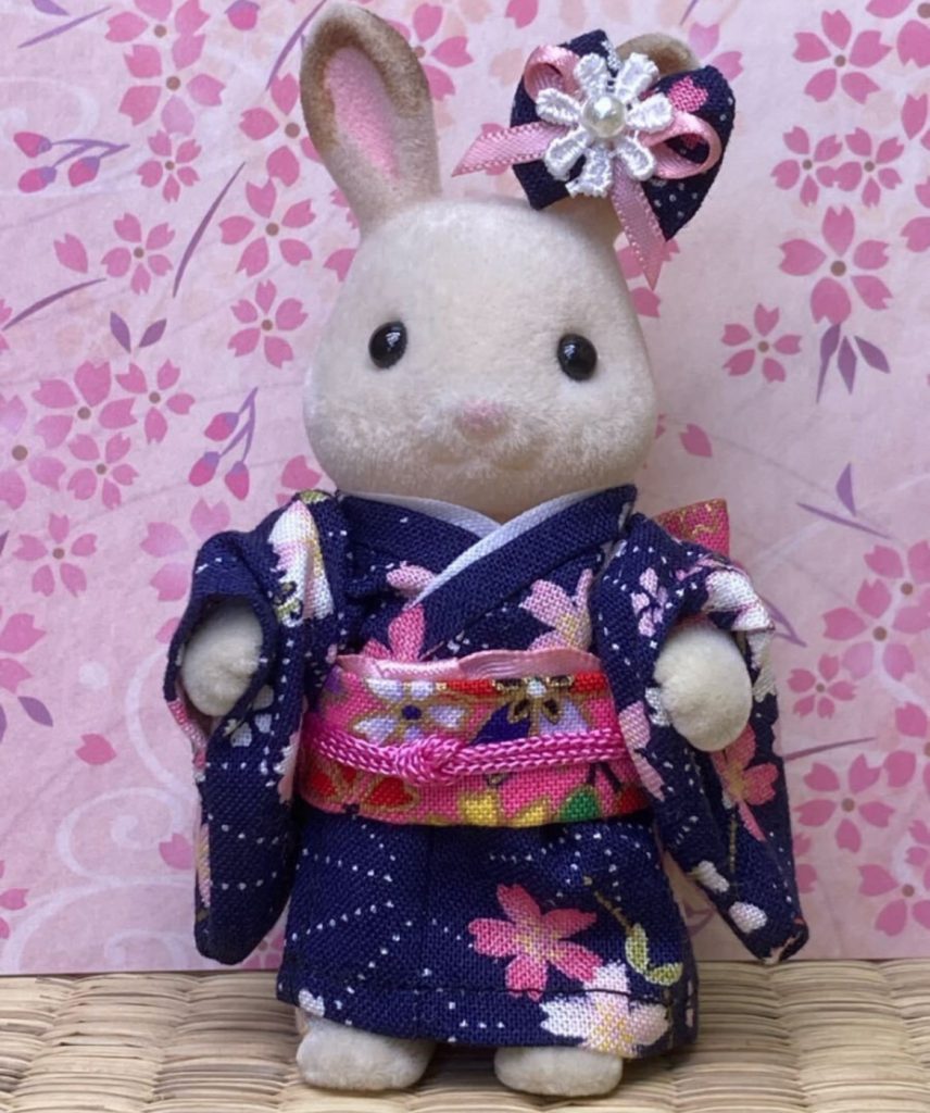 KIMONO SAKURA MARINE FAIT MAIN POUR MÈRE Epoch Ne s'applique pas