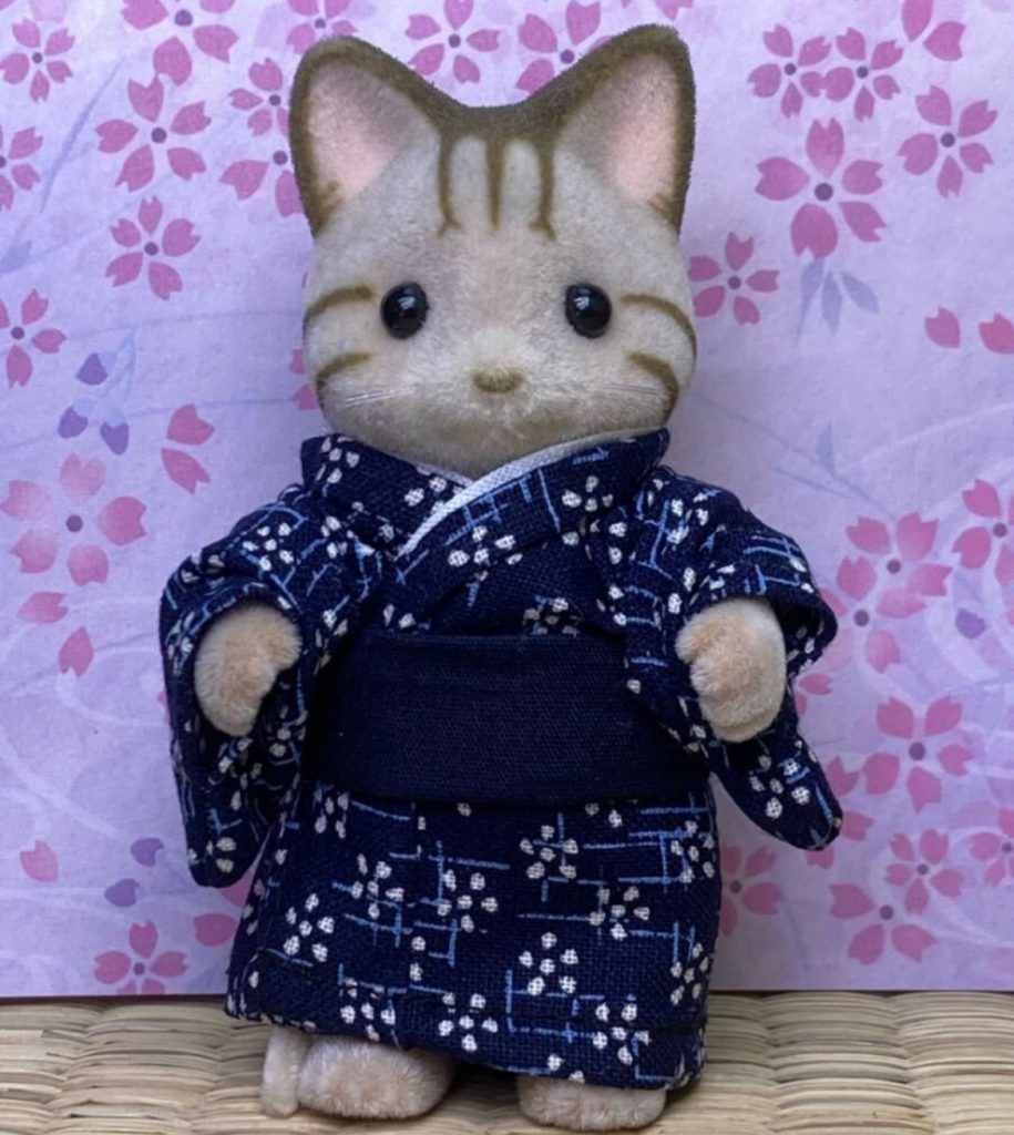 HANDMADE NAVY KIMONO FOR FATHER Does not apply