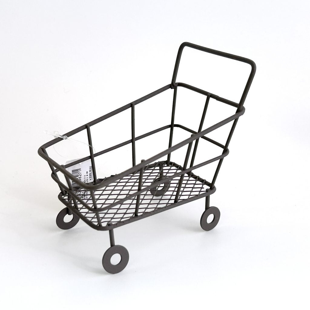Iron Miniature Cart Marron Naturel Cuisine