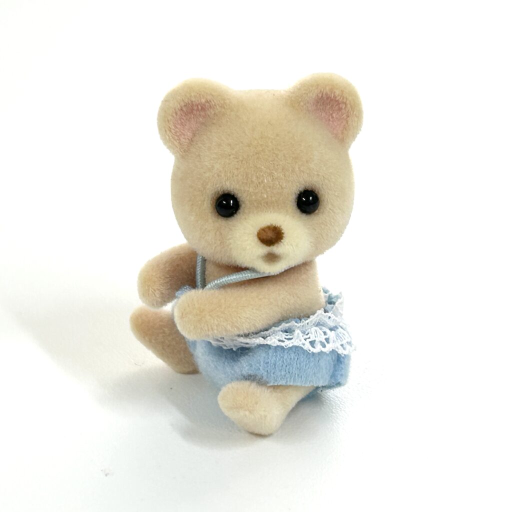 Sitting Bear Baby for Workshop Sylvanian Families Calico Critters