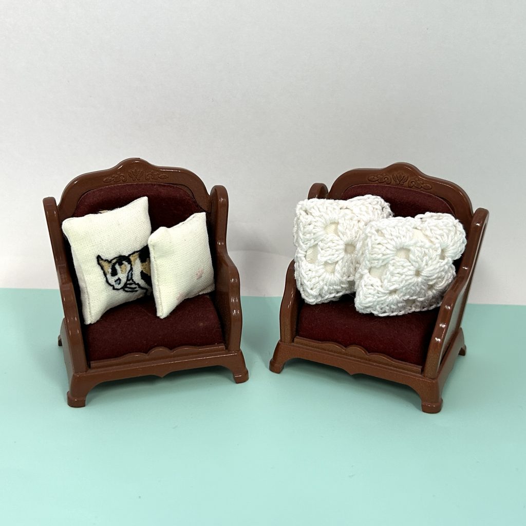 HANDMADE CALICO CAT CUSHION 4P set Japan Does not apply