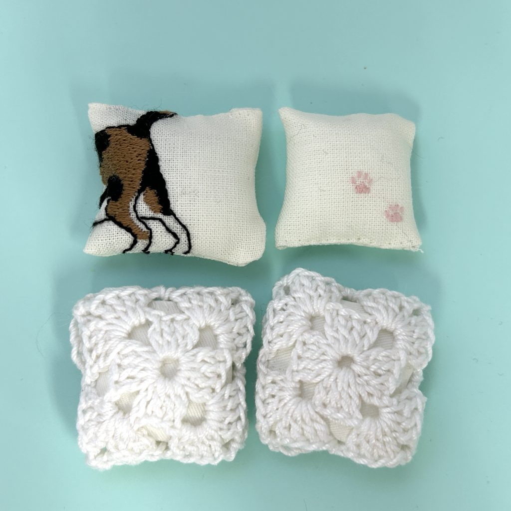 COUSSIN CHAT EN COTON IMPRIMÉ FAIT MAIN Lot de 4 Japon Ne s'applique pas