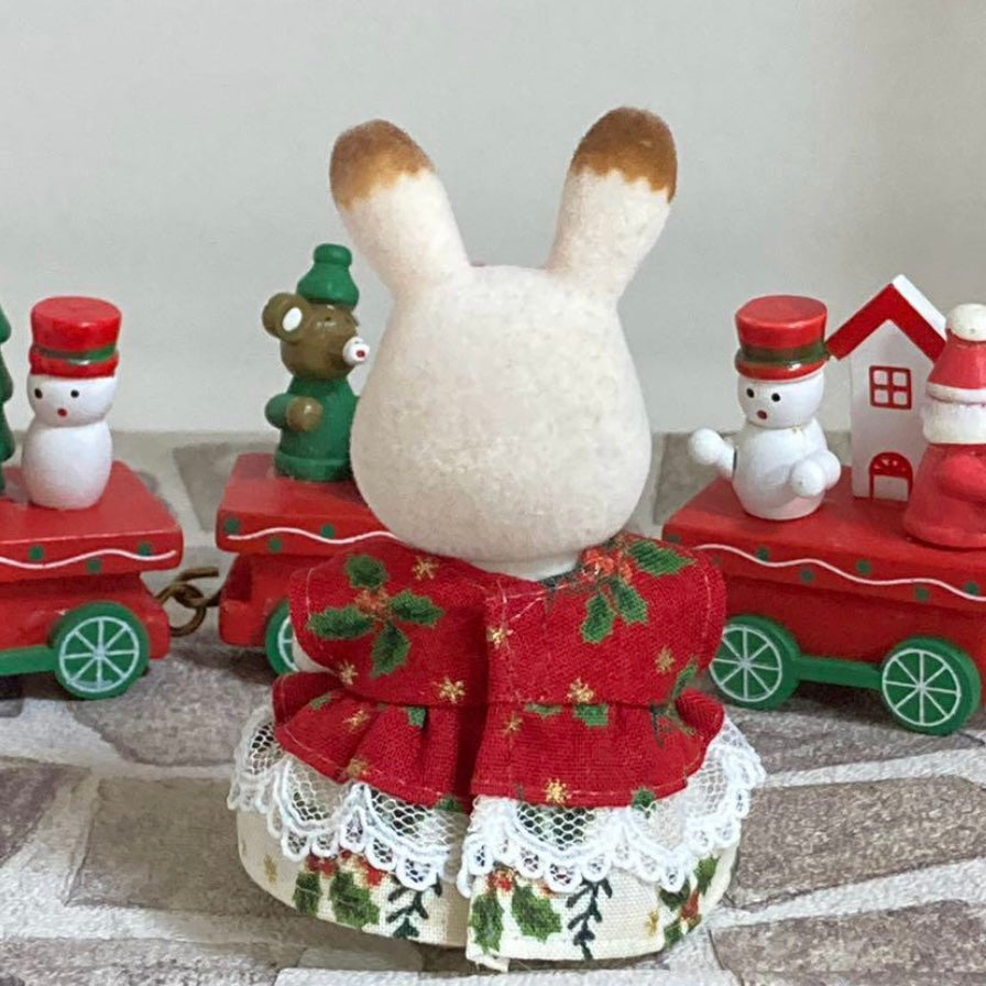 HANDMADE CHRISTMAS DRESS FOR GIRL Epoch Japan Does not apply