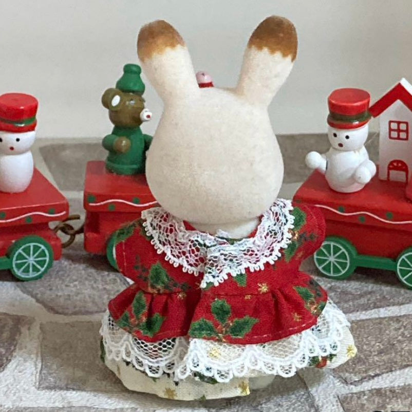 HANDMADE CHRISTMAS DRESS FOR GIRL Epoch Japan Does not apply