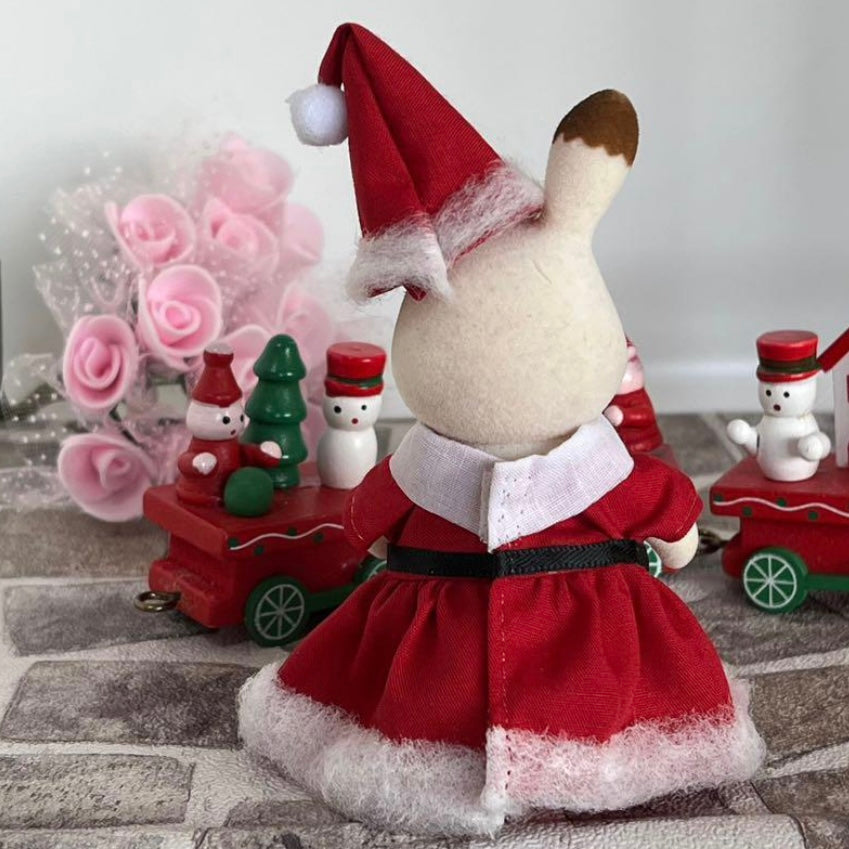 HANDMADE CHRISTMAS DRESS FOR MOTHRE Epoch Does not apply