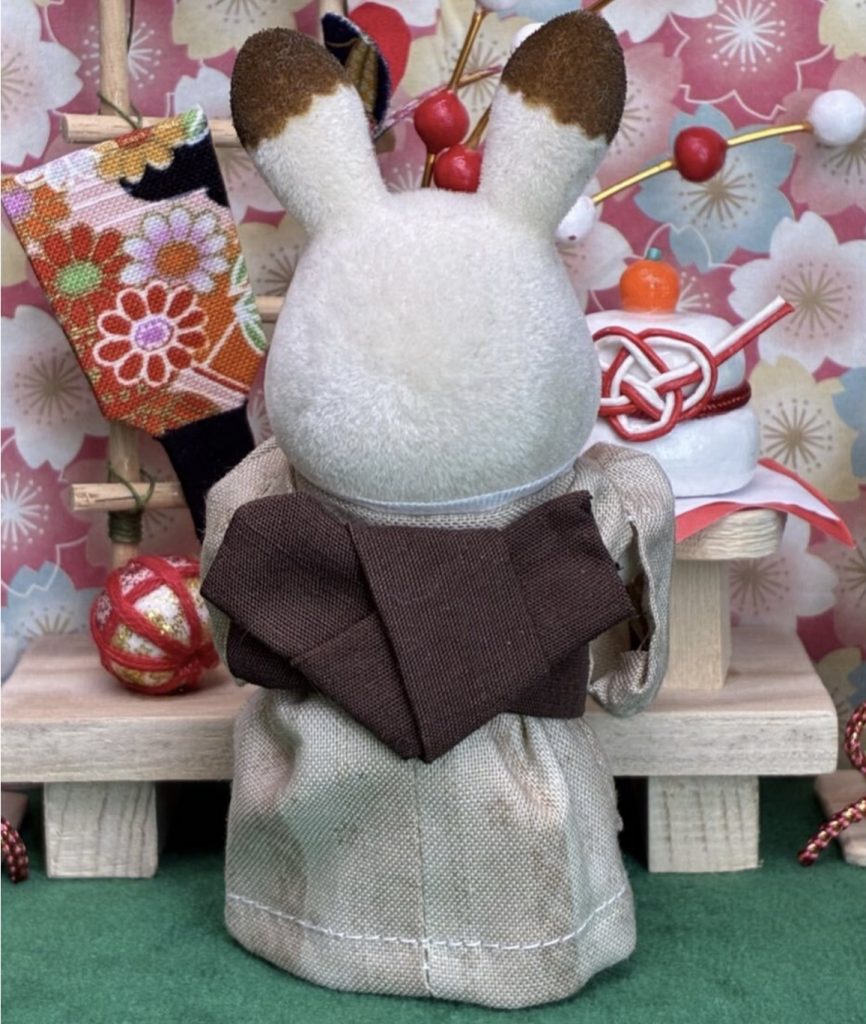 Kimono fait main pour père Beige clair fait main