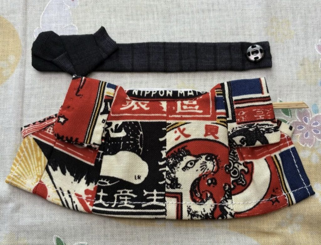 Handmade Kimono for Father Matchbox Pattern Handmade