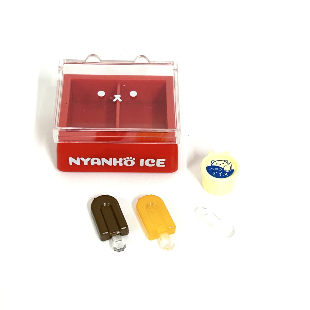Capsule Toy Cat Nyanko Mart 2 Ice Cream Set 2025 tarlin