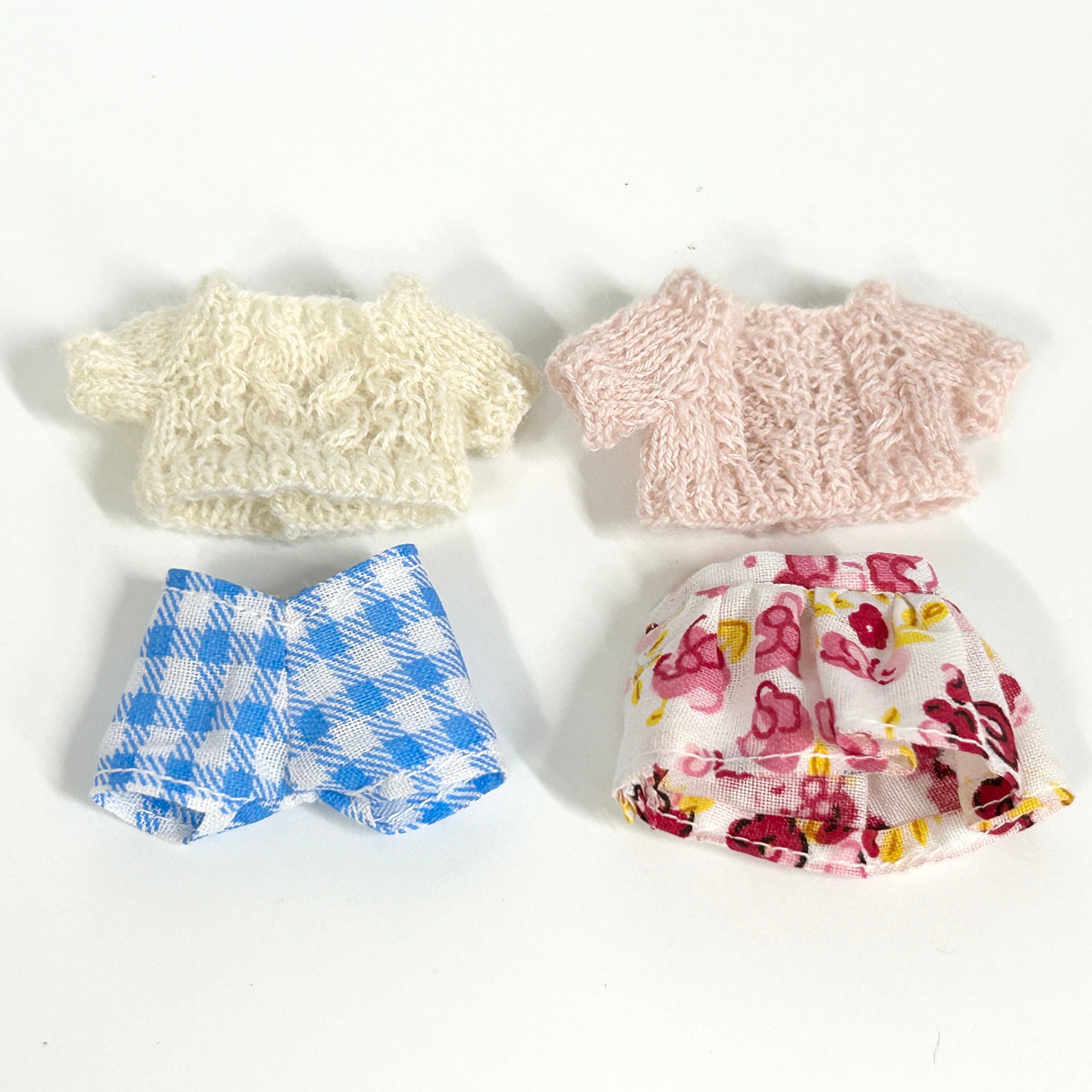 Cable Knit Sweater Set of 2 B Handmade