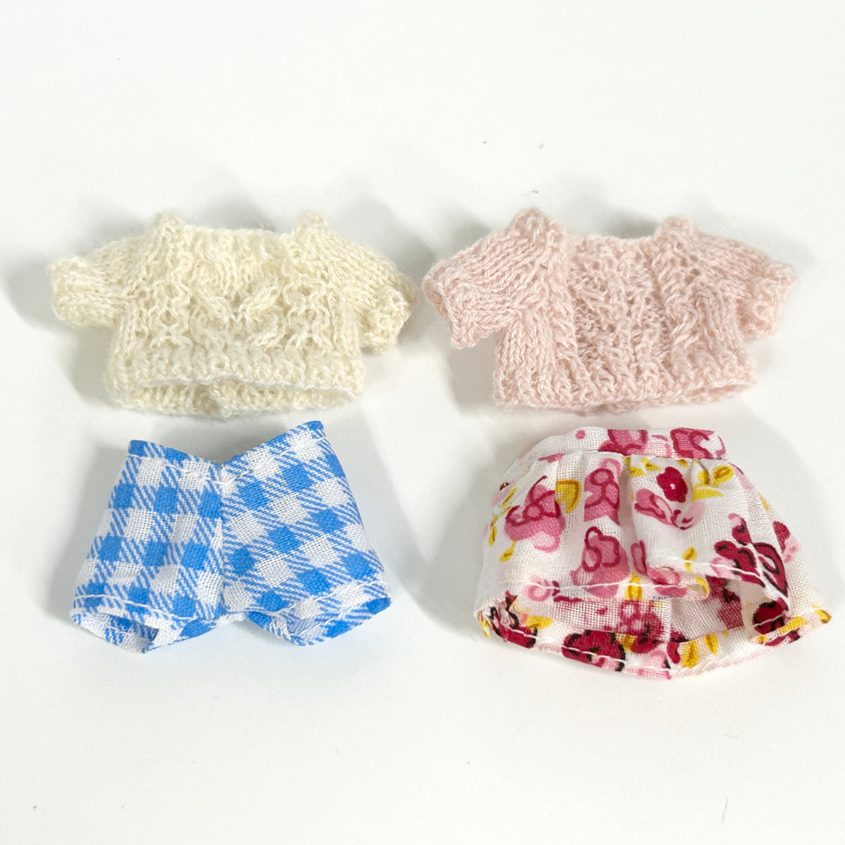 Cable Knit Sweater Set of 2 B Handmade
