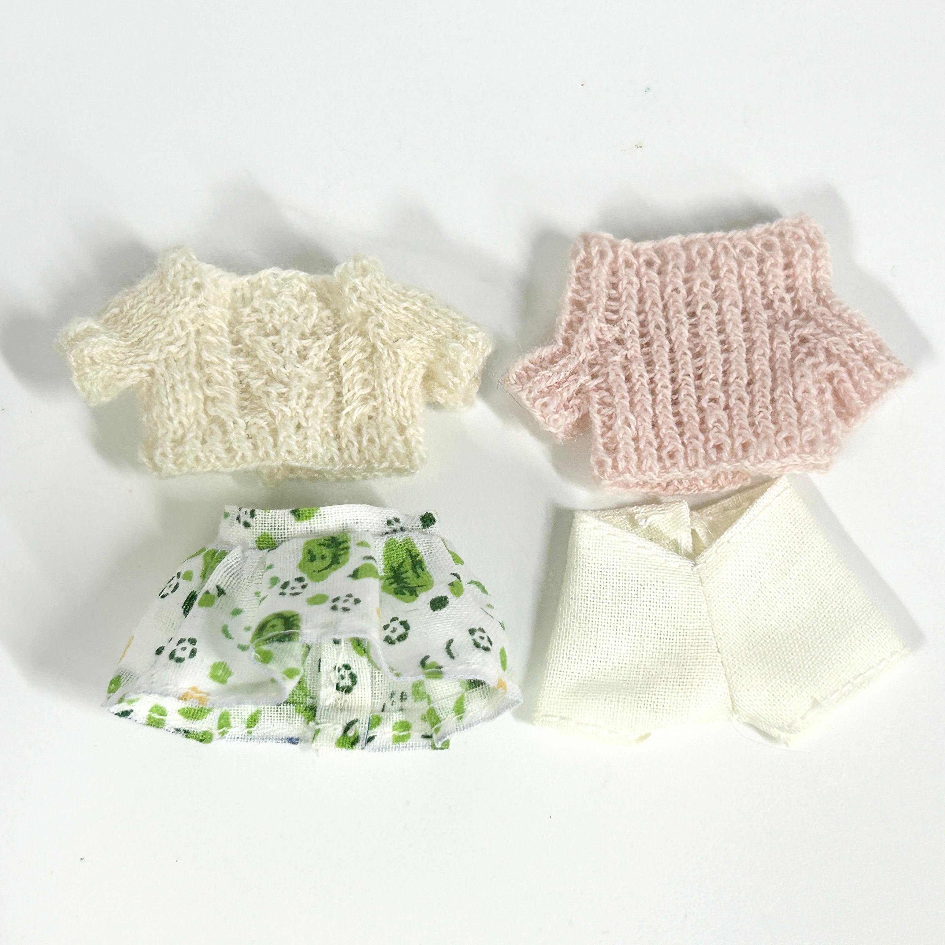 Cable Knit Sweater Set of 2 C Handmade