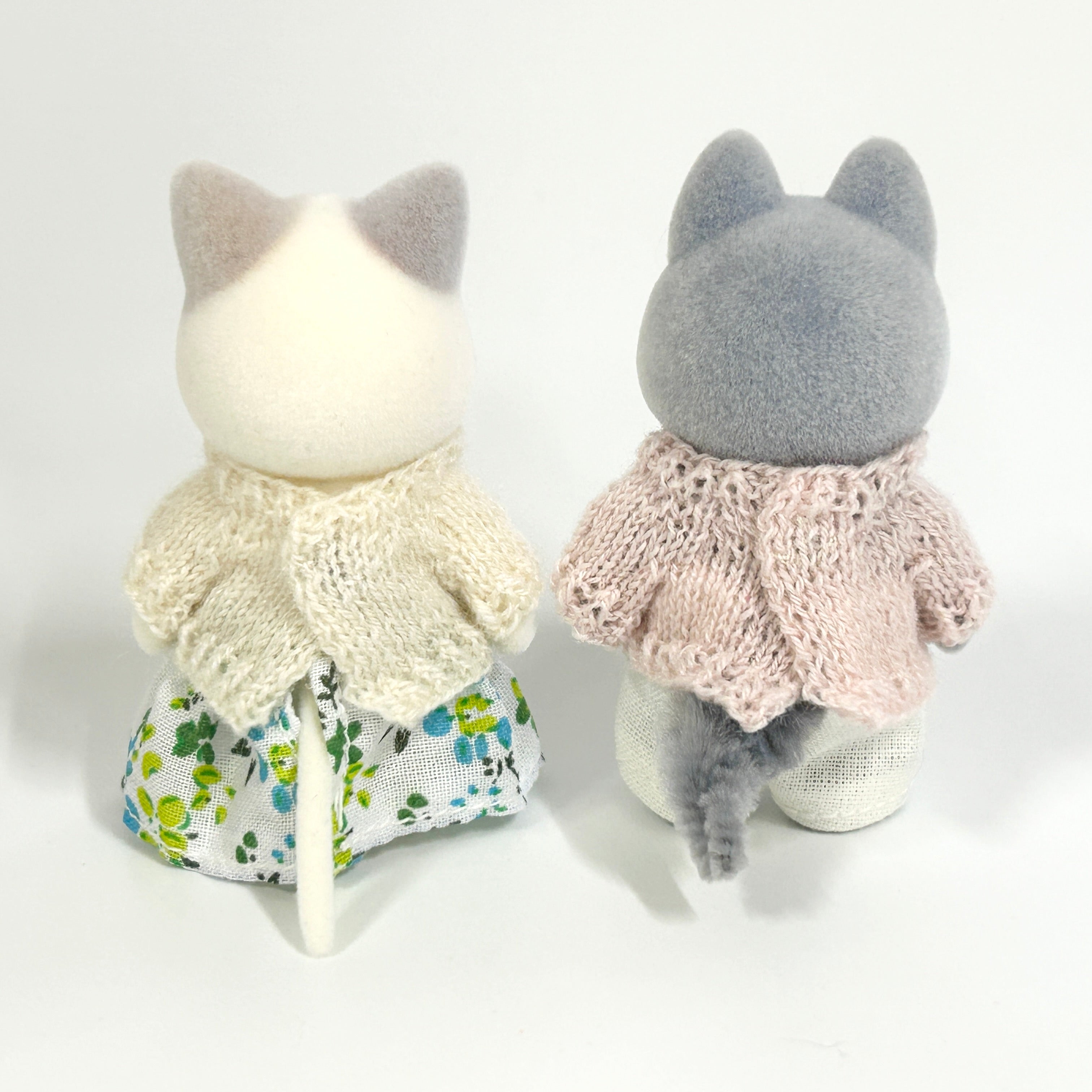 Cable Knit Sweater Set of 2 D Handmade