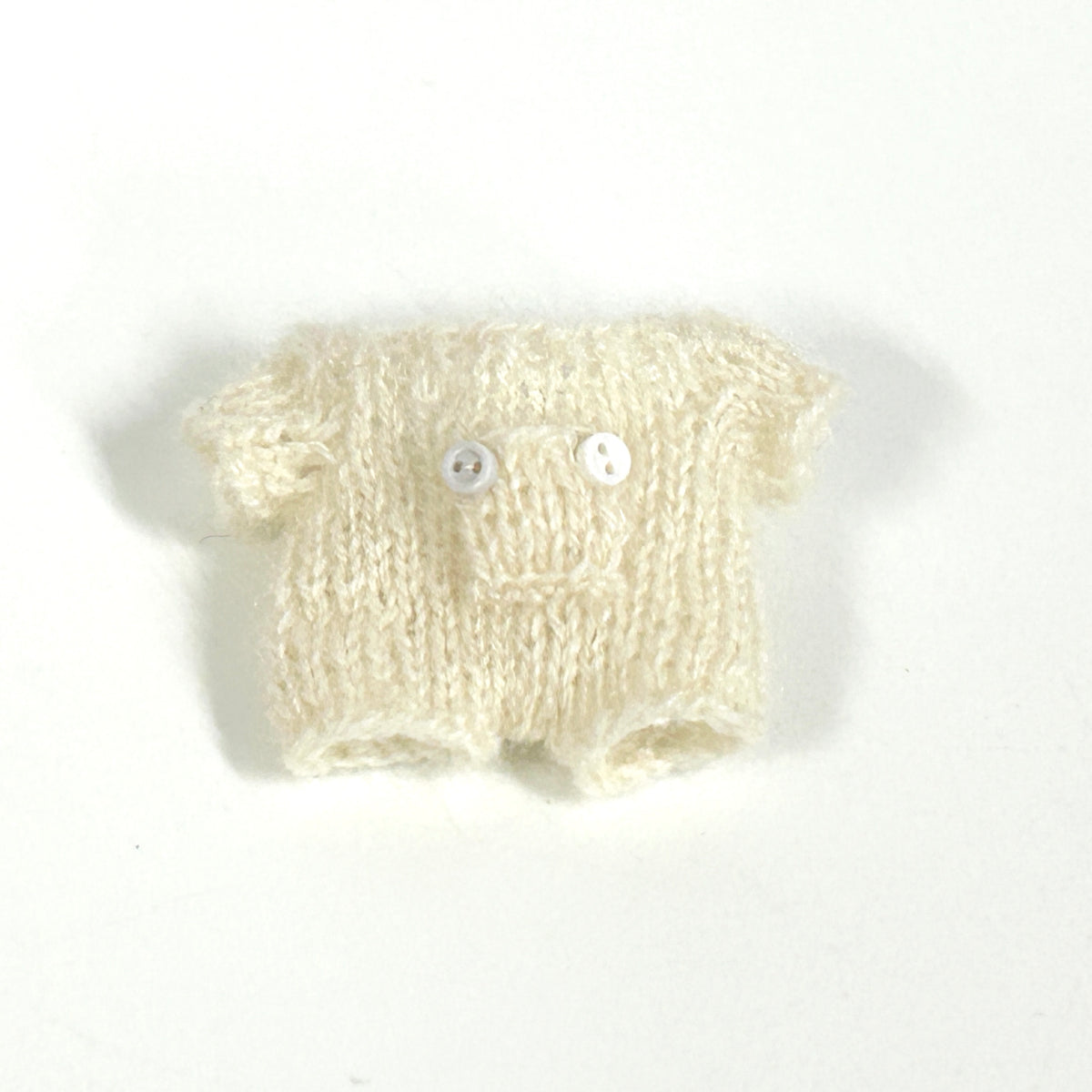 Knitted Union Suit - Baby Size Handmade