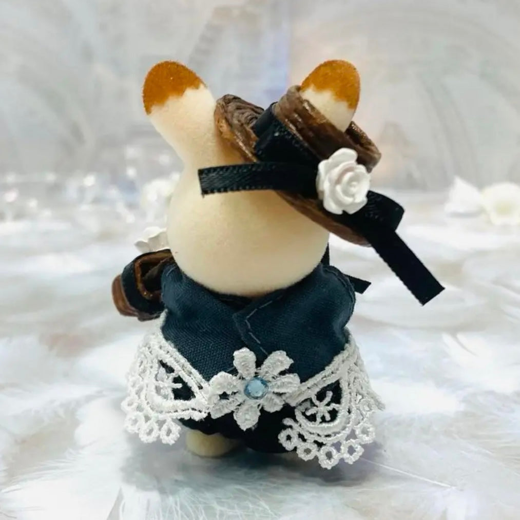 ENSEMBLE DE TENUE LOLITA GOTHIQUE FAIT MAIN Ne s'applique pas