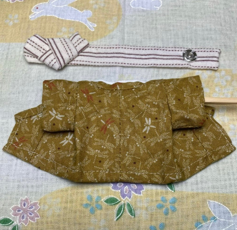 KIMONO OCRE FAIT MAIN POUR PÈRE Ne s'applique pas