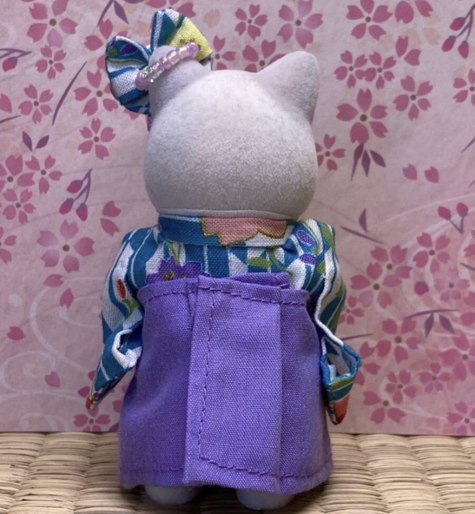 HANDMADE PURPLE HAKAMA FOR MOTHER Does not apply