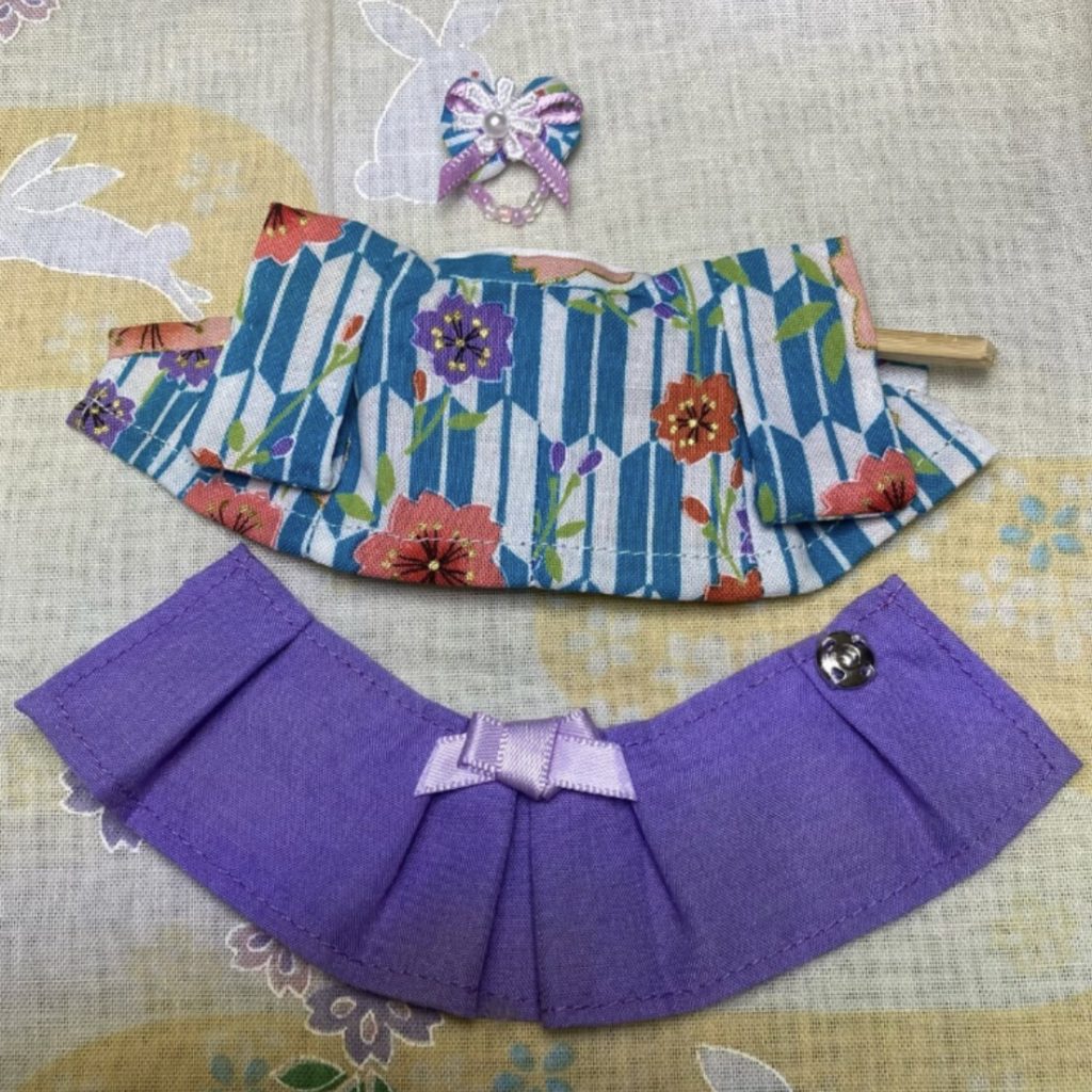 HANDMADE PURPLE HAKAMA FOR MOTHER Does not apply