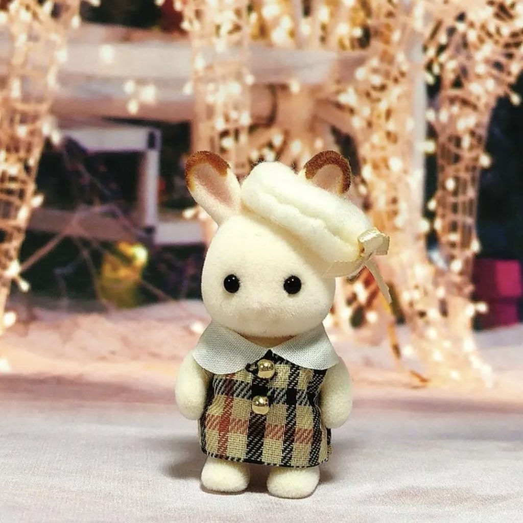 BÉRET FAIT MAIN ET ENSEMBLE POUR BÉBÉ À CARREAUX Epoch Japan Ne s'applique pas