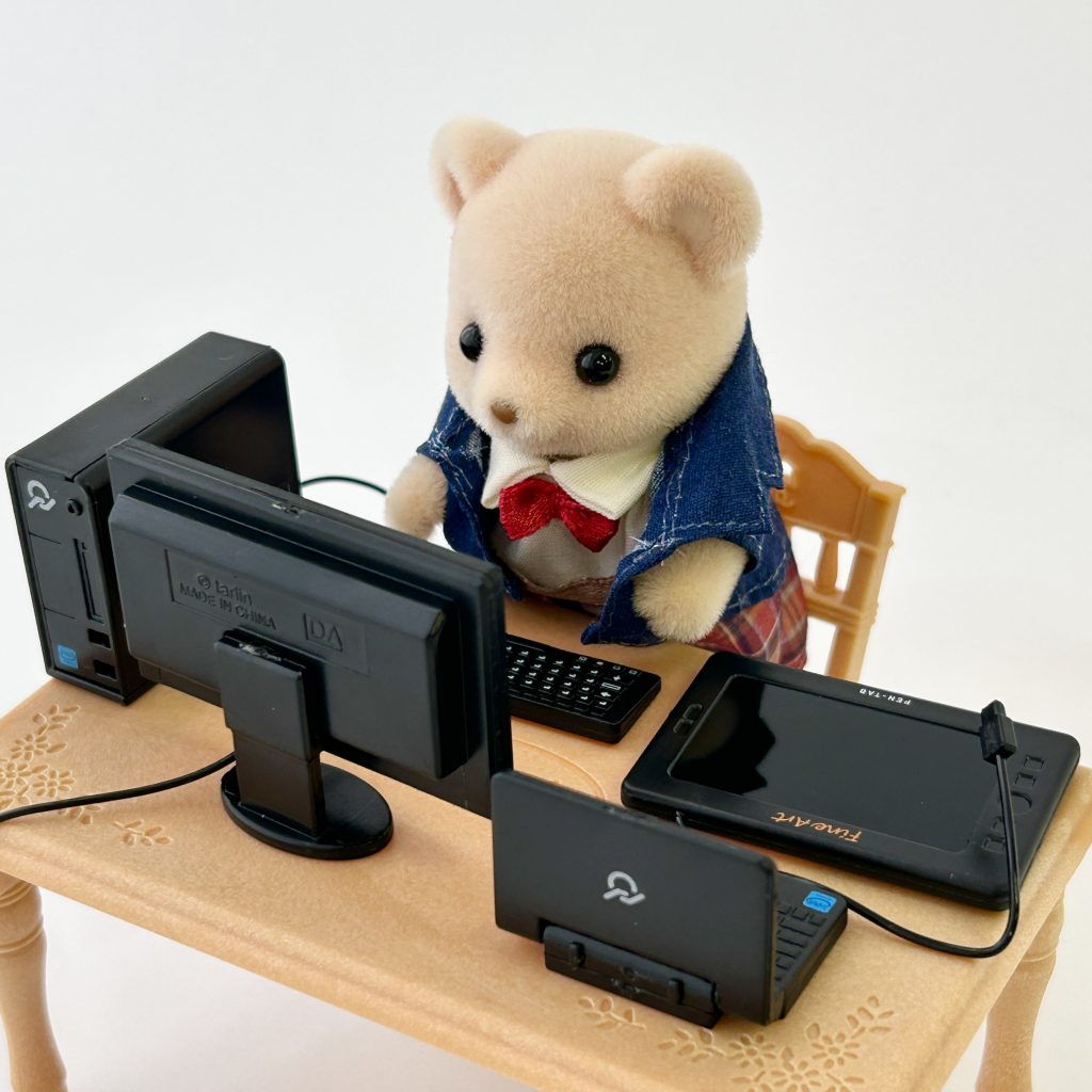 Capsure Toy Miniature PC Supplies 5 pcs Complete Set 2025 Tarlin