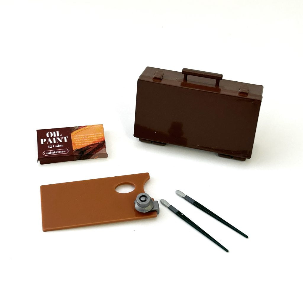 Capsule Toy Miniature Art Box Set Brown 2025 Hotline