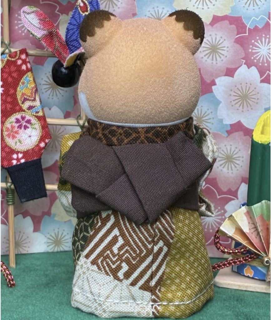 Kimono Fait Main Pour Père Olive Jaune Fait Main