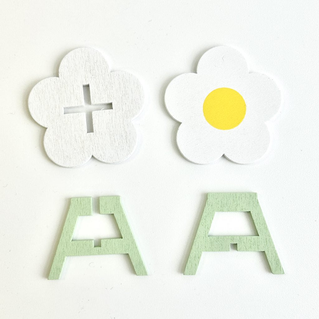 Silla miniatura para muñecas, serie Flower