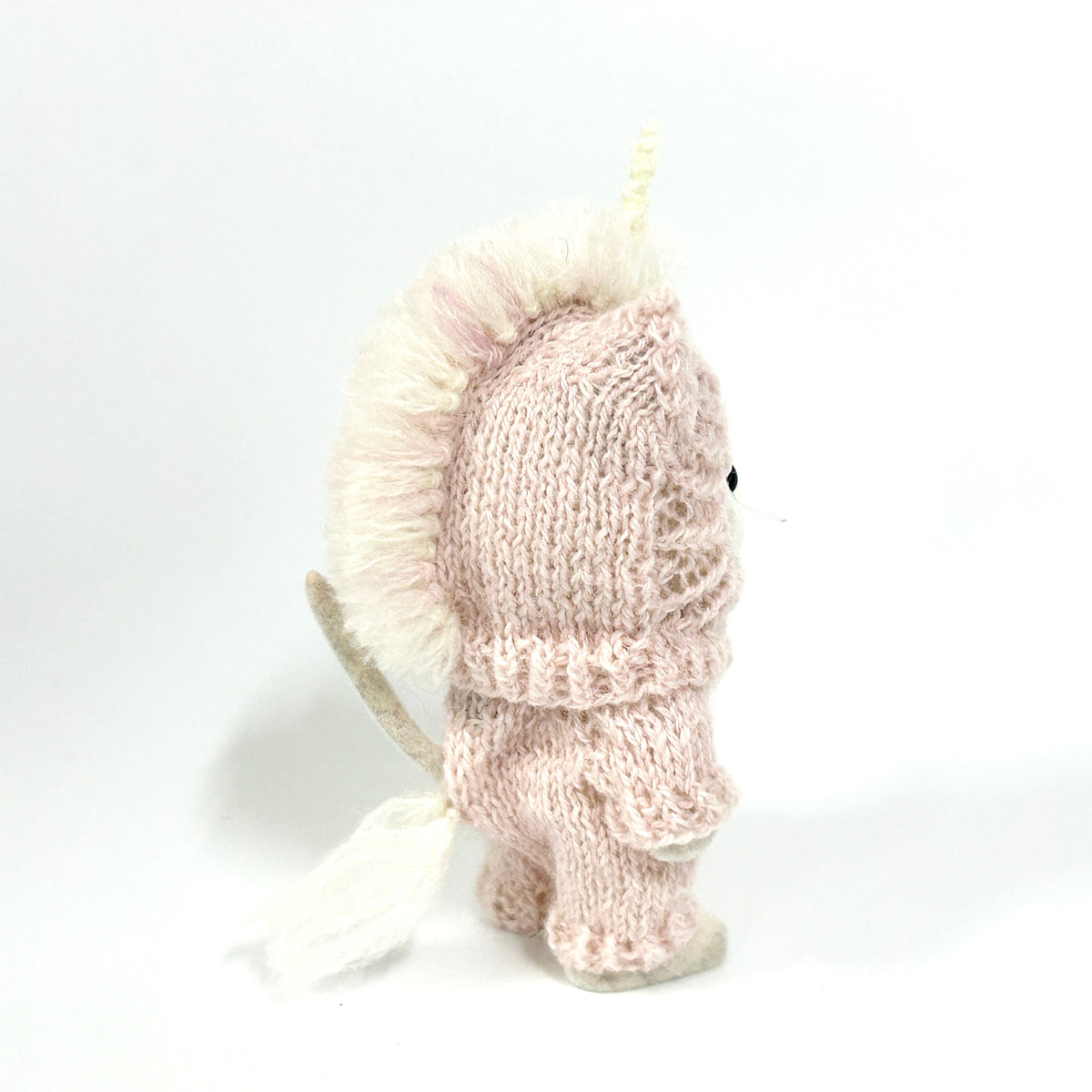 Knitted Unicorn Costume Pink Handmade