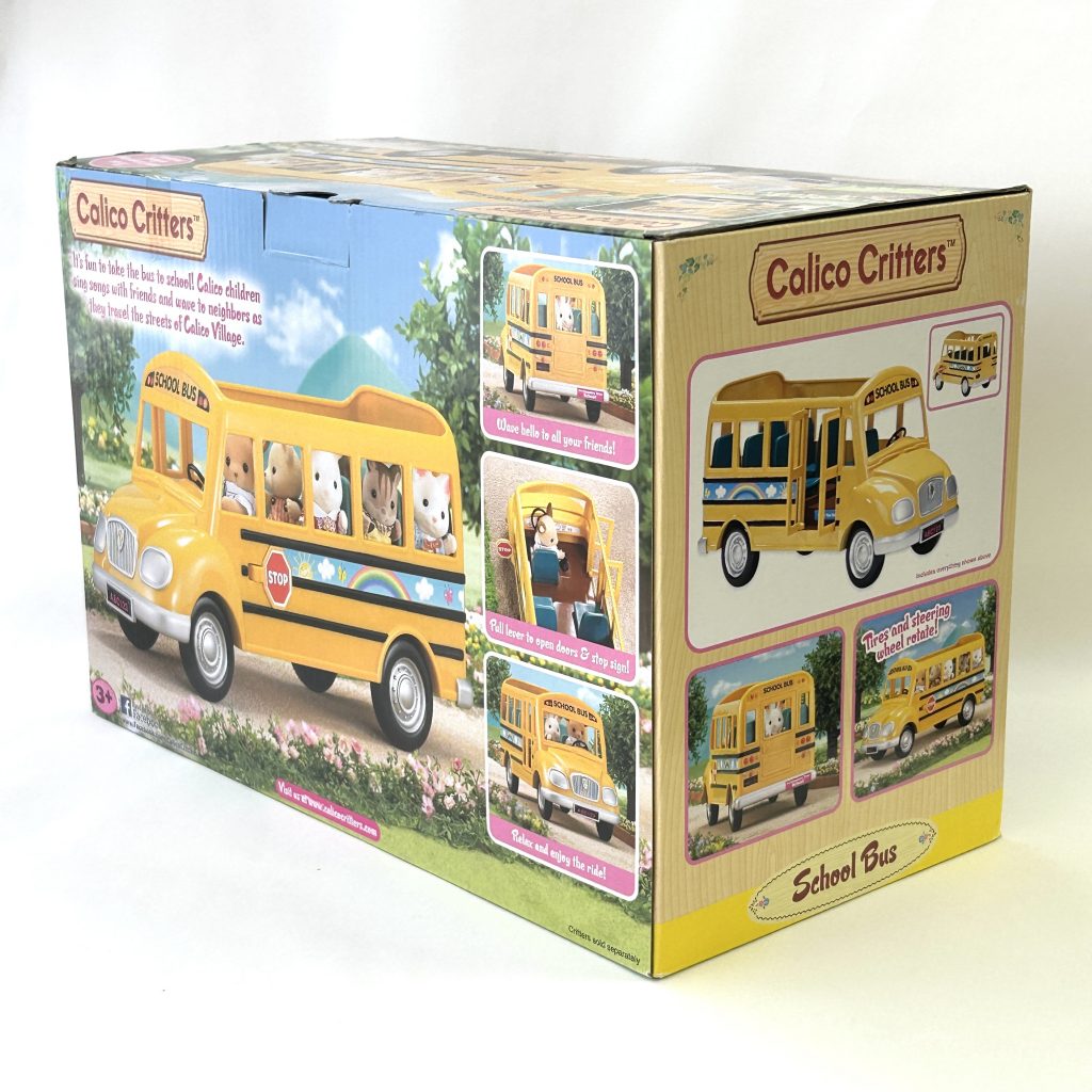 School Bus CC1466 عائلات سيلفانيان كاليكو كريترز
