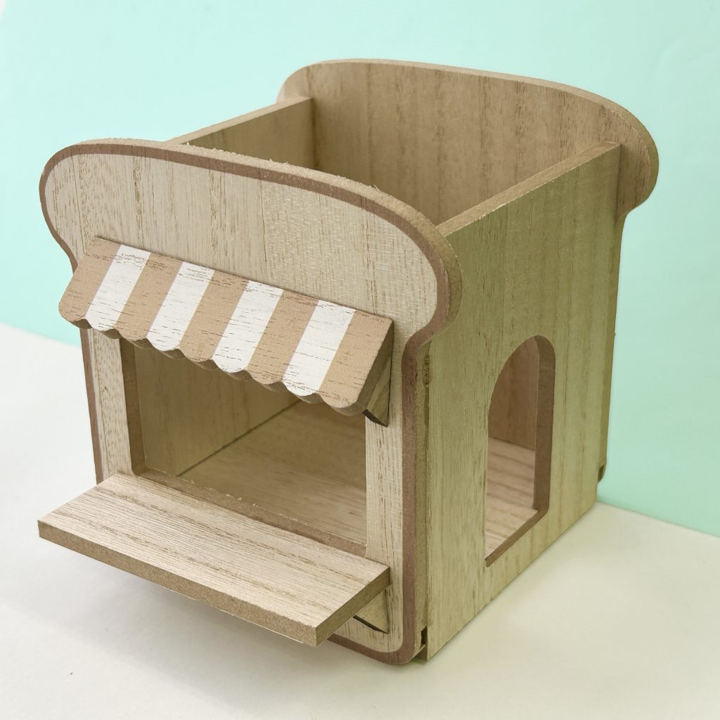 Tienda Natural de Cocina en Forma de Pan de Madera