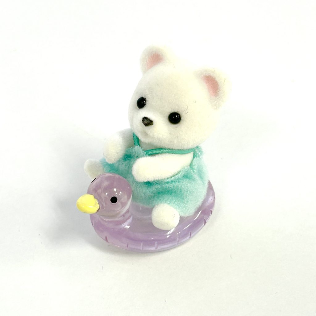 Handcraft Parts Duck Toy Purple Tagami