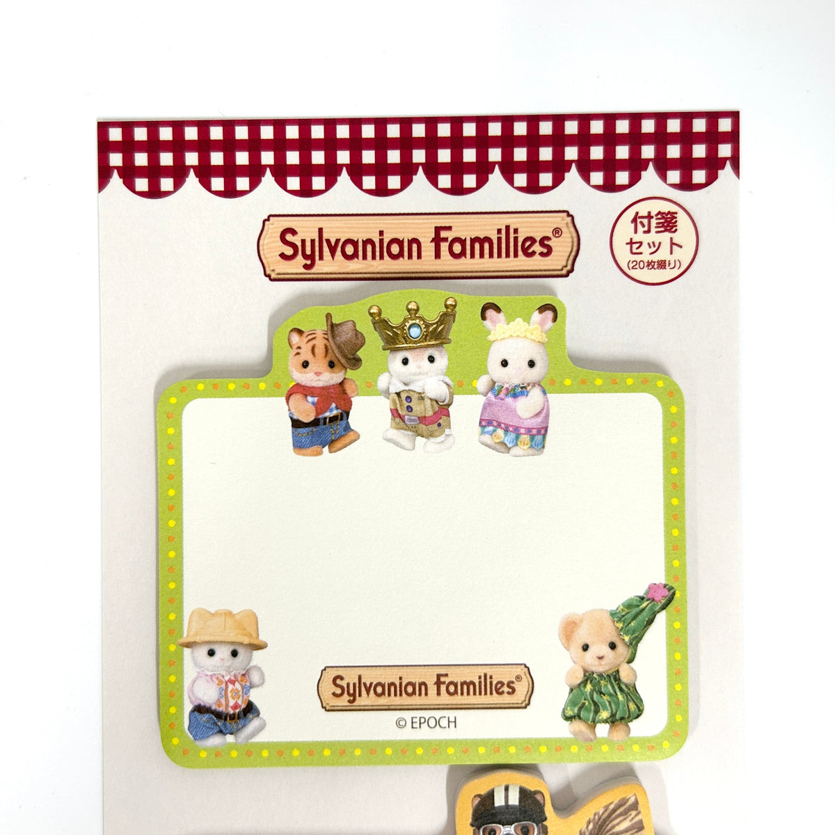 Die-Cut Sticky Notes Adventure Series 2026 Sylvanian Families Calico Critters