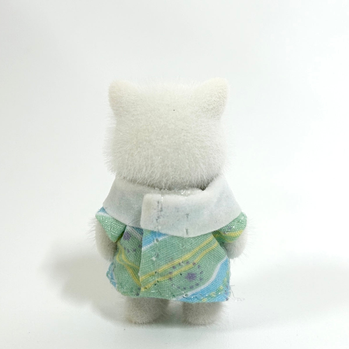 Sylvanian Park Ibaraido Baby Persian Cat Light Blue Stripe Sylvanian Families Calico Critters