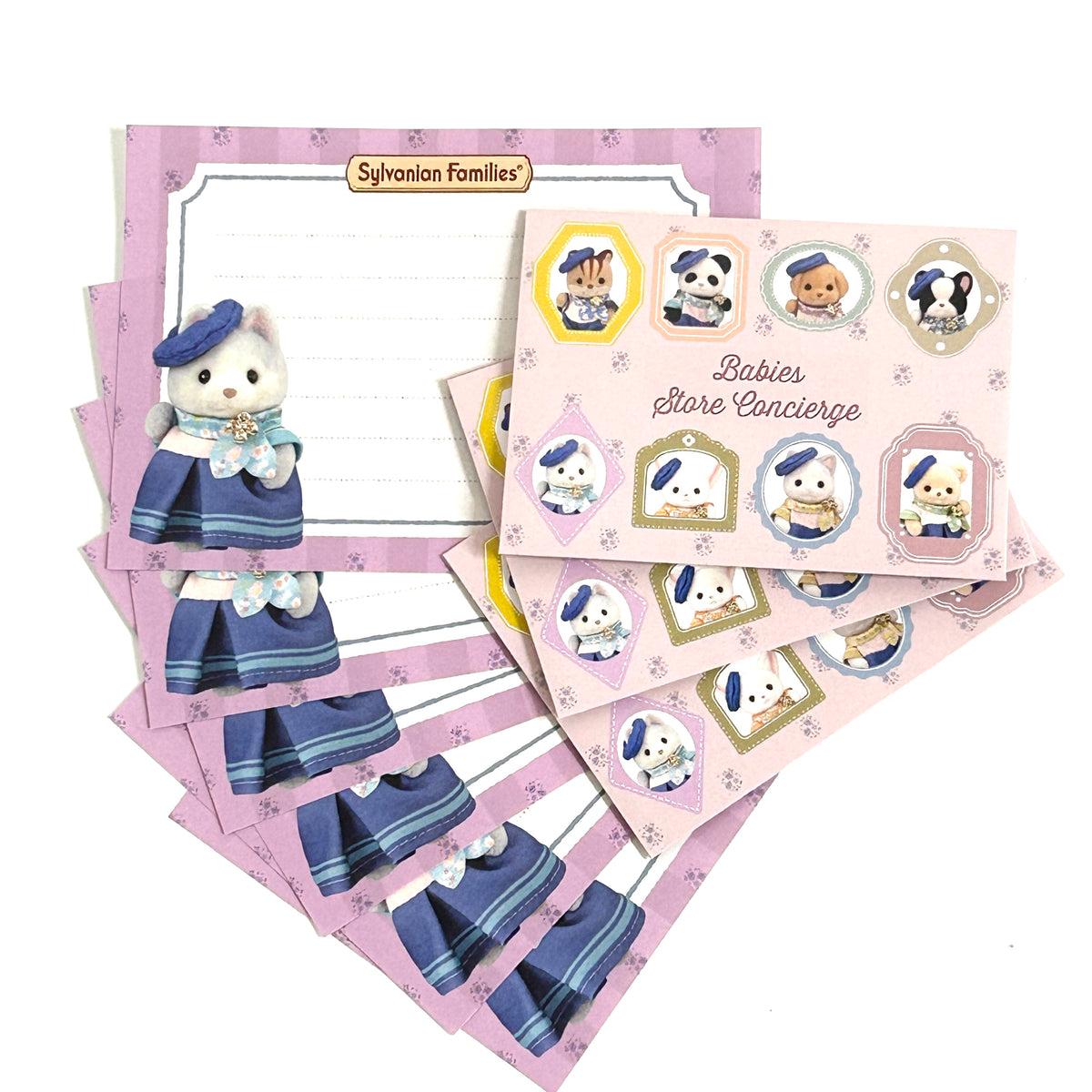 Baby Concierge Mini Letter Set Husky Dog Sylvanian Families Calico Critters