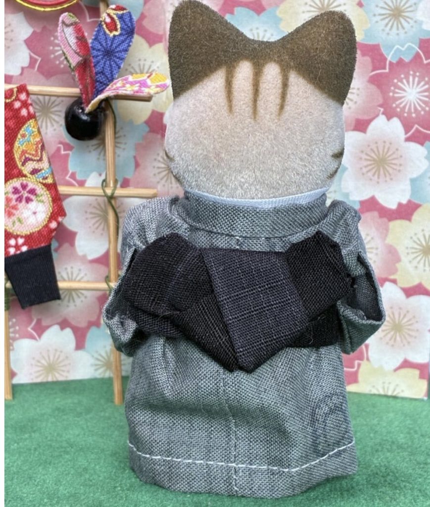 Kimono for Father Gray Handmade