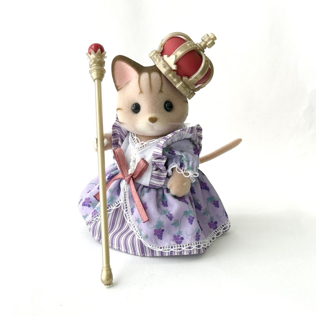 Miniature Couronne et Sceptre Seria