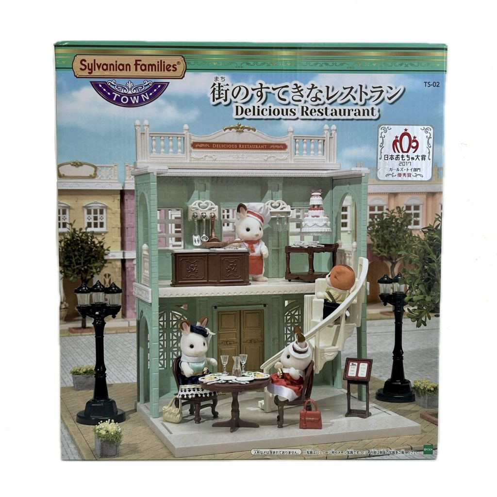 Town Series Delicious Restaurant TS-02 عائلات سيلفانيان كاليكو كريترز