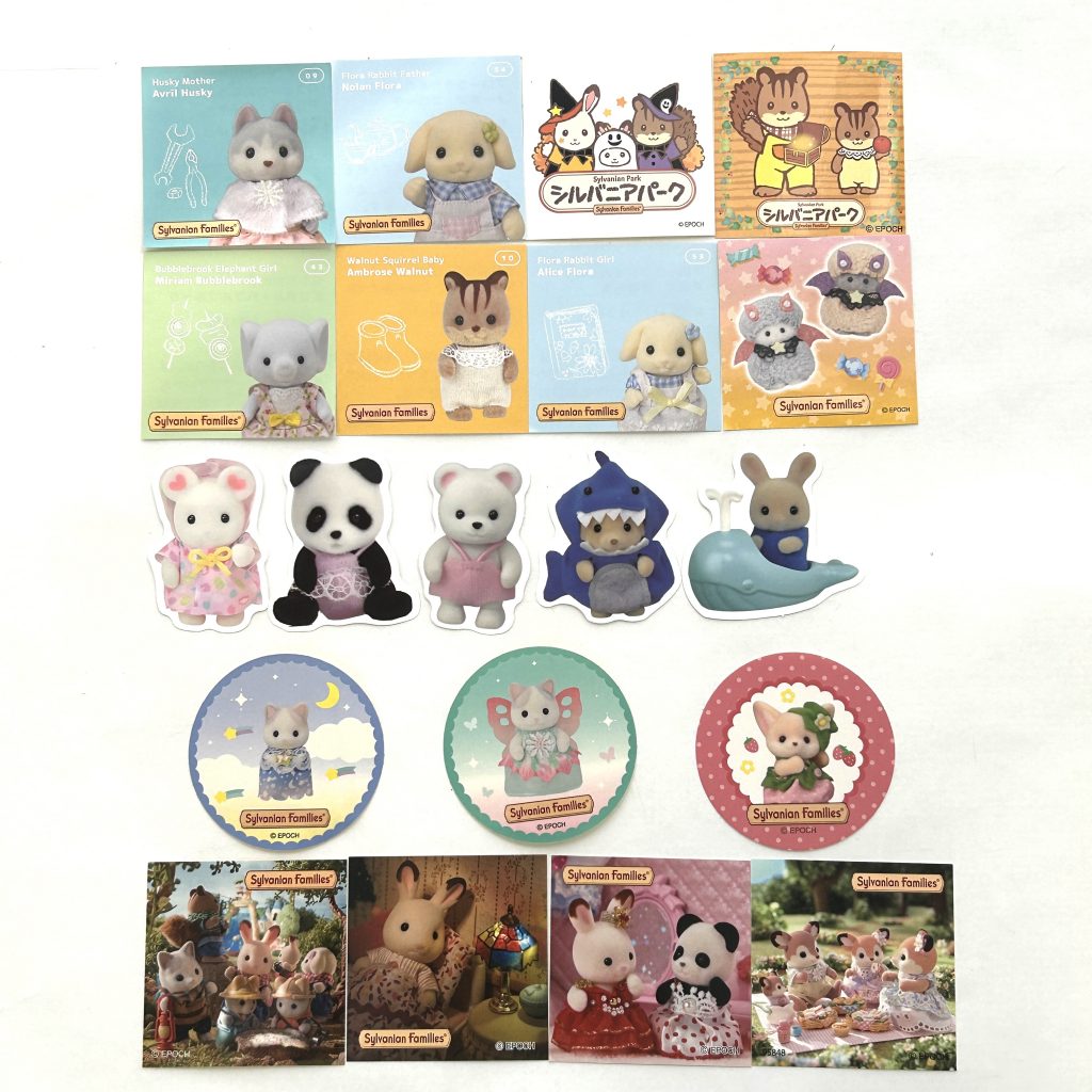 SET DE 2 PEGATINAS Época Japón Sylvanian Families