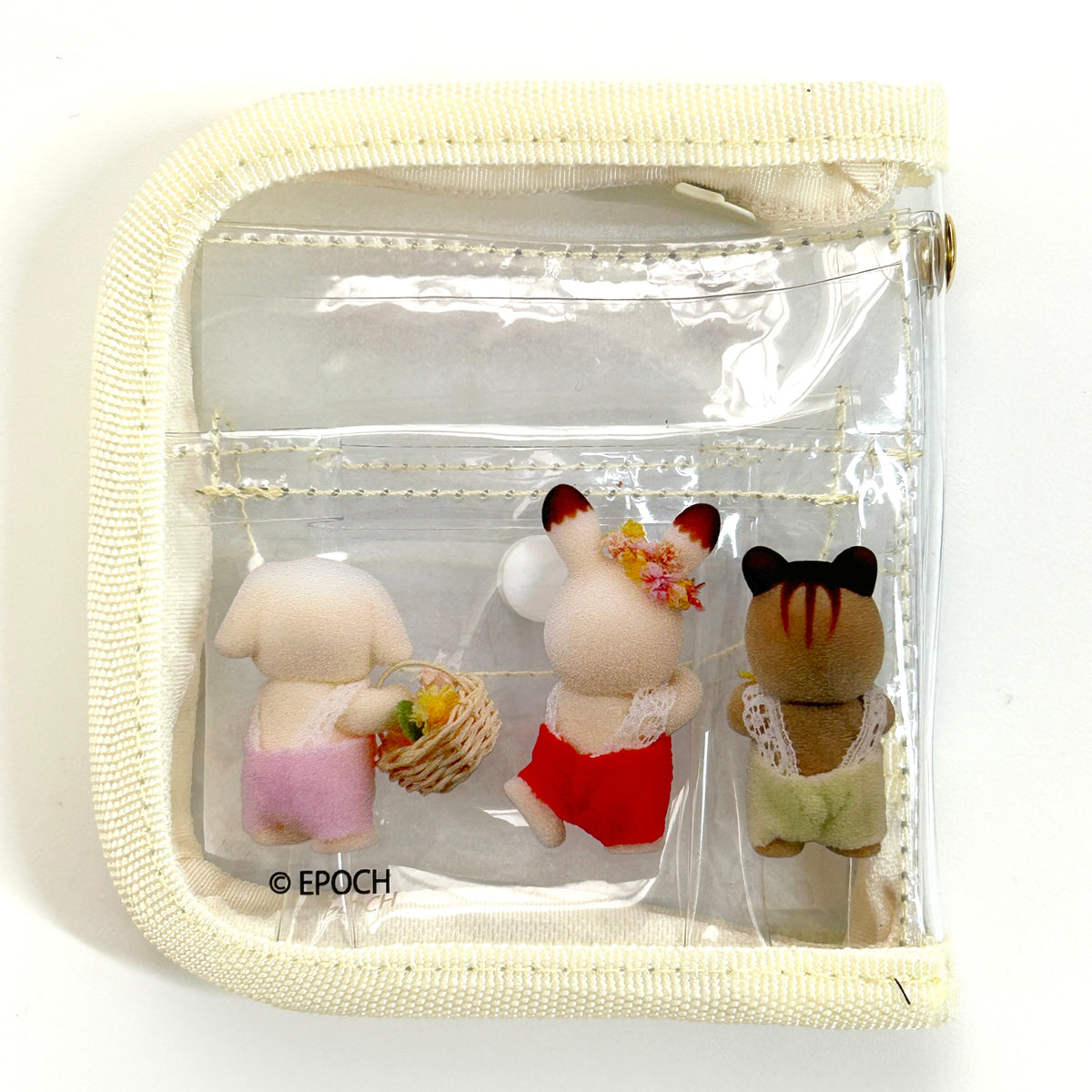 40th Anniversary Clear Wallet 2026 Sylvanian Families Calico Critters
