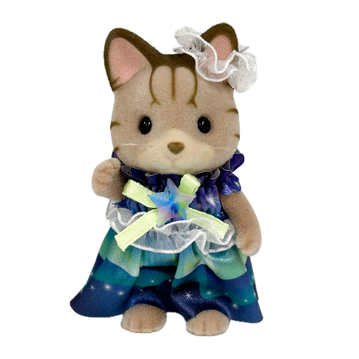 Doki Doki Friends Space Costume Striped Cat Girl 2026 Sylvanian Families Calico Critters