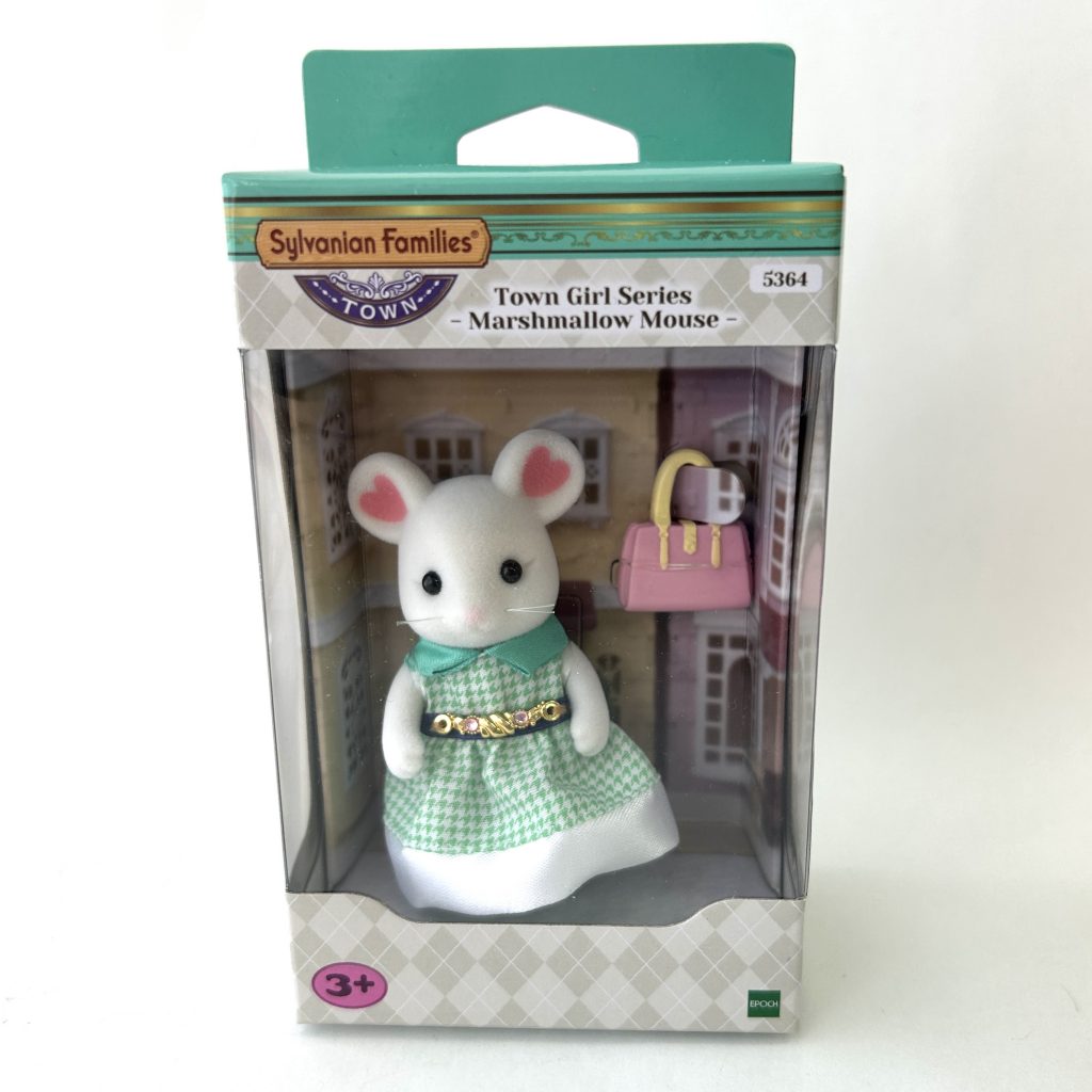 Town Series Town Girl Marshmallow Mouse 5364 Sylvanian Families Calico Critters