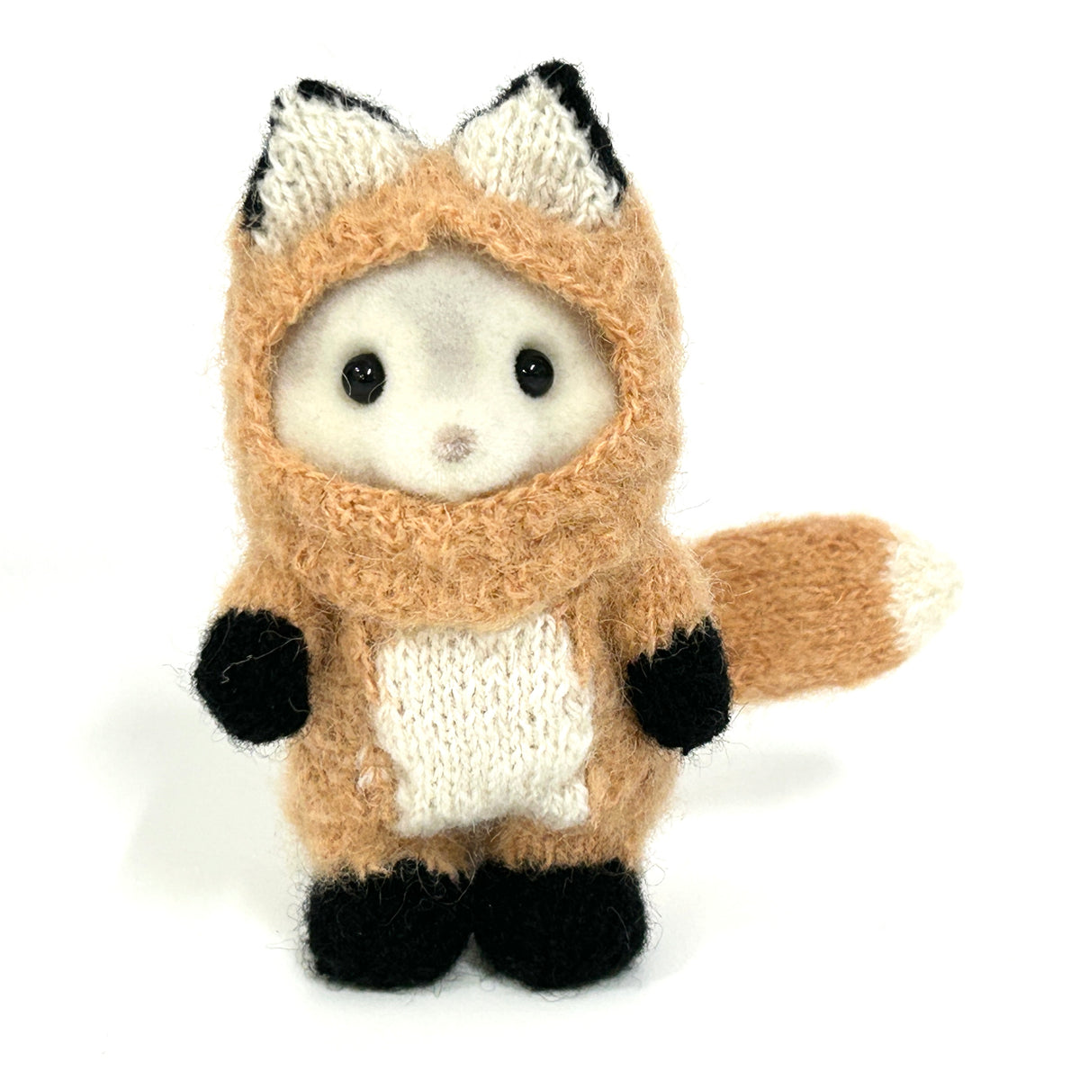 Knitted Fox Costume Hanodmade