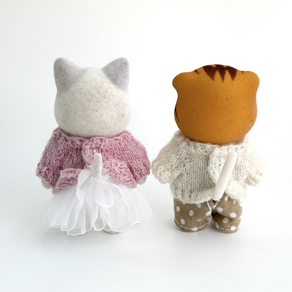 Pull à motif cheval Rose fait main