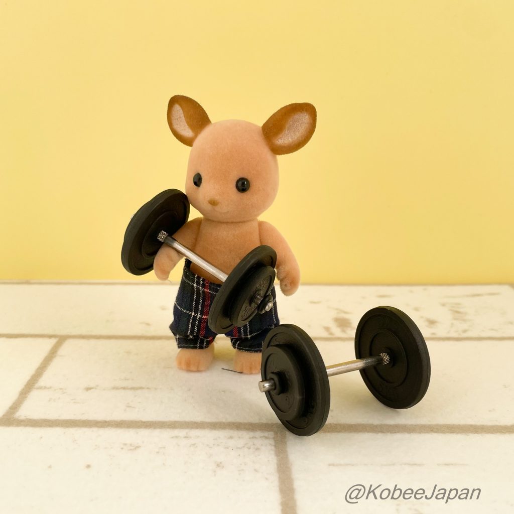 Miniature Dumbbell 2P Set 30Mmx54Mm Seria