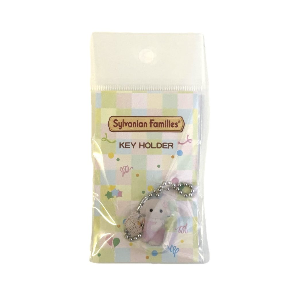 Porte-clés Acrylique Découpé Porte-clés Flora Lapin Bébé 40e Anniversaire 2025 Familles Sylvanian Calico Critters