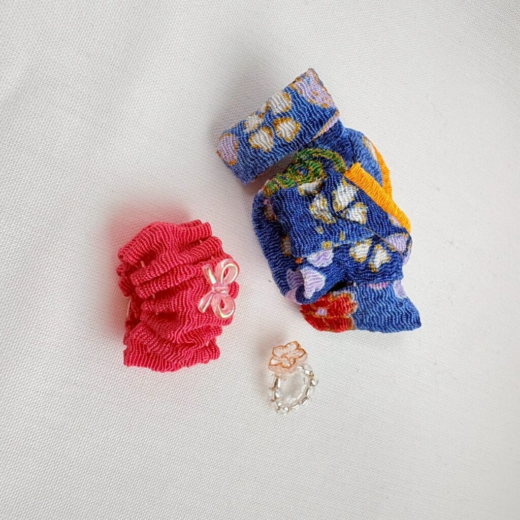 Baby Hakama 3-Piece Set C Handmade