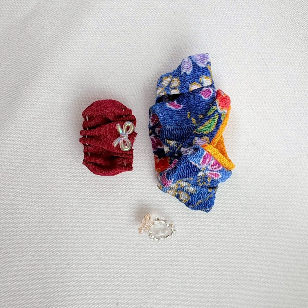 Baby Hakama 3-Piece Set B Handmade